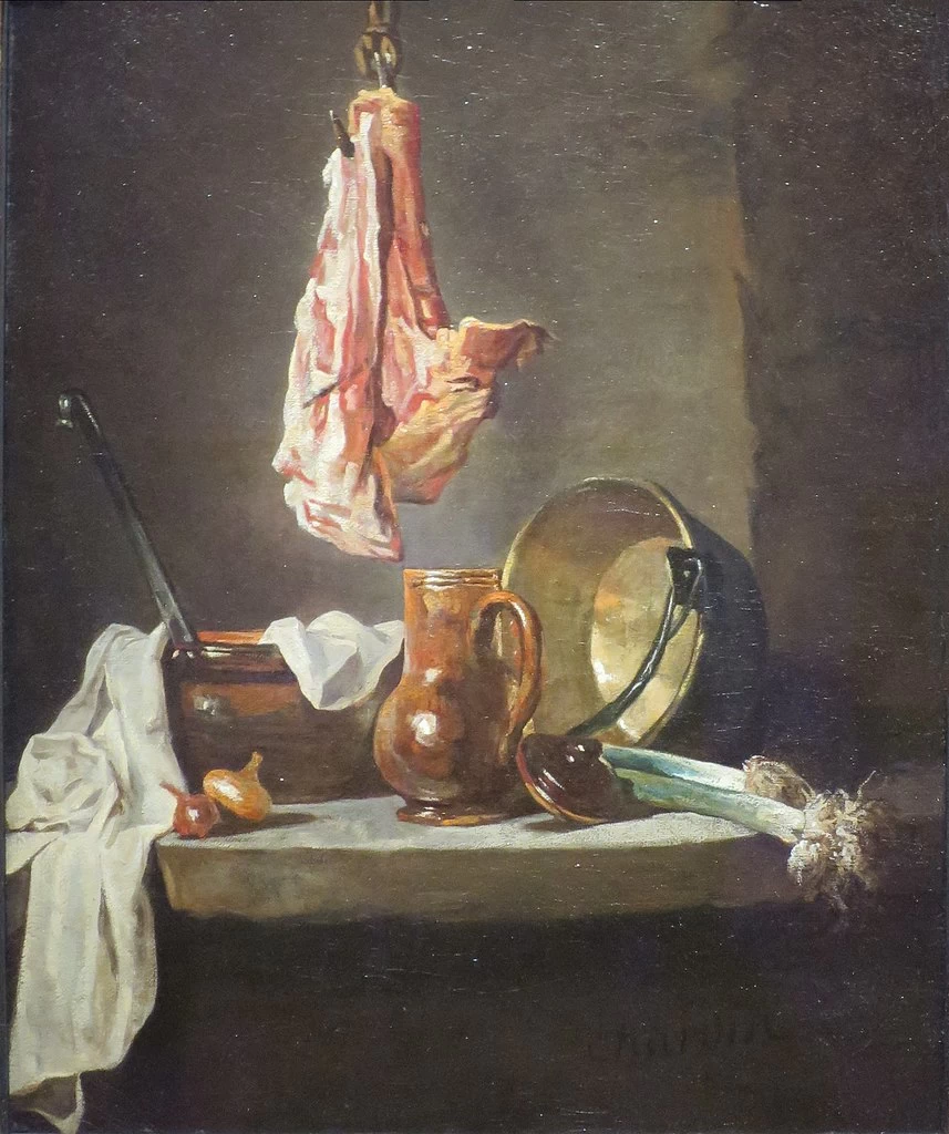 Jean Siméon Chardin - 110, Natura morta con utensili, Norton Simon Museum